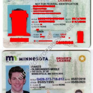 Minnesota Driver License (New MN) | old ironsides ph