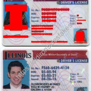 Illinois Driver License(Old IL)