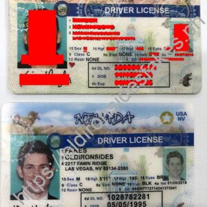 Nevada Driver License (NV) | old ironside fake ids