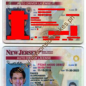 New Jersey Driver License (NJ)